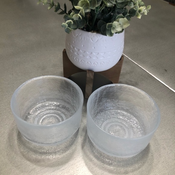 Teavana Other - TEAVANA -set of 2 glass matcha / tea mugs-cups